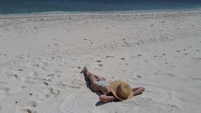 plage naturiste dans la manche